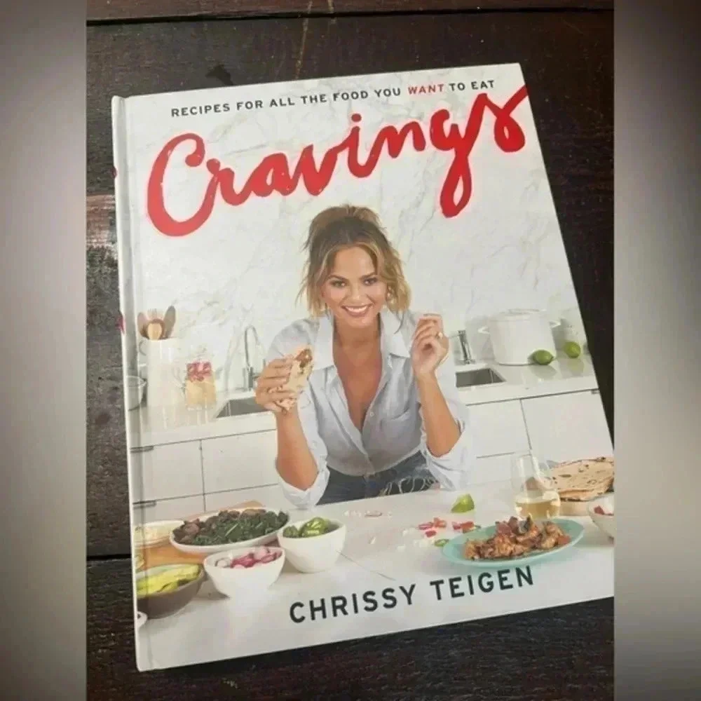 Cravings Cookbook and Hungry No More Cookbook by Chrissy Teigen​ - Picture 2 of 3